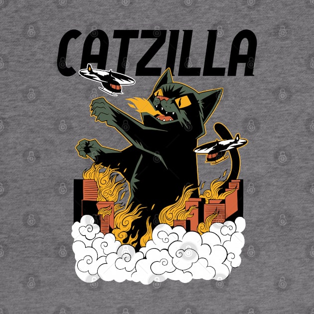 catzilla by ArtRoute02